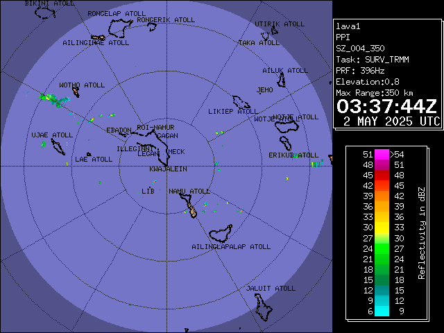 Reflectivity - 300km