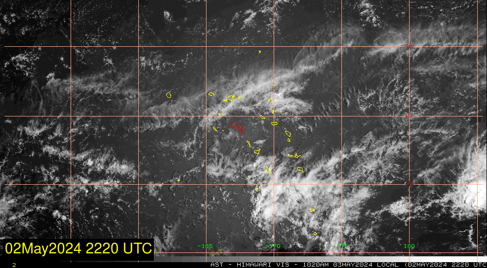 Latest MTSAT Visible/Infrared