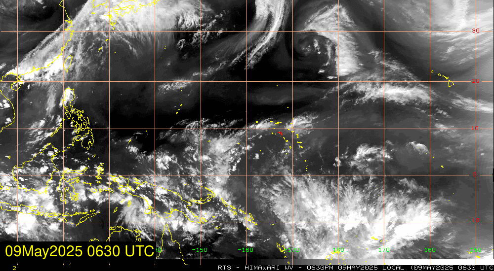 Himawari Water Vapor